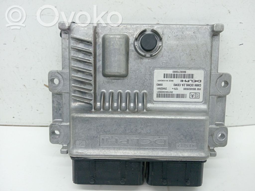 Engine control unit/module   9804828580,9808270880,28402641