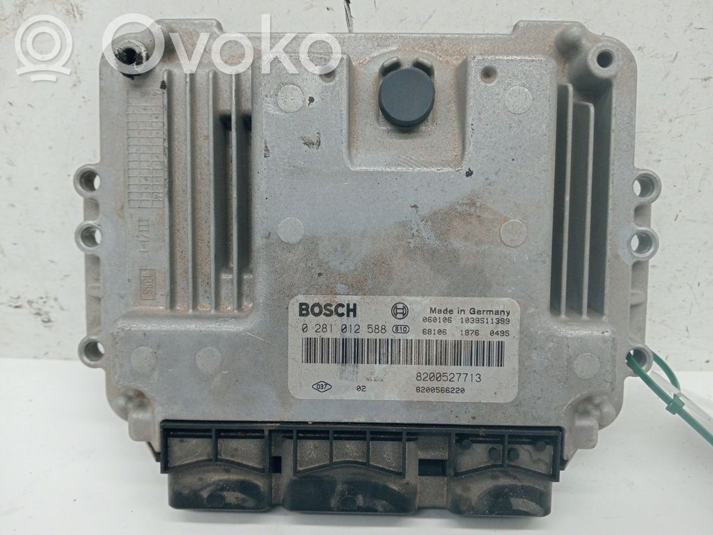 Engine control unit/module   0281012588,8200527713,8200566220