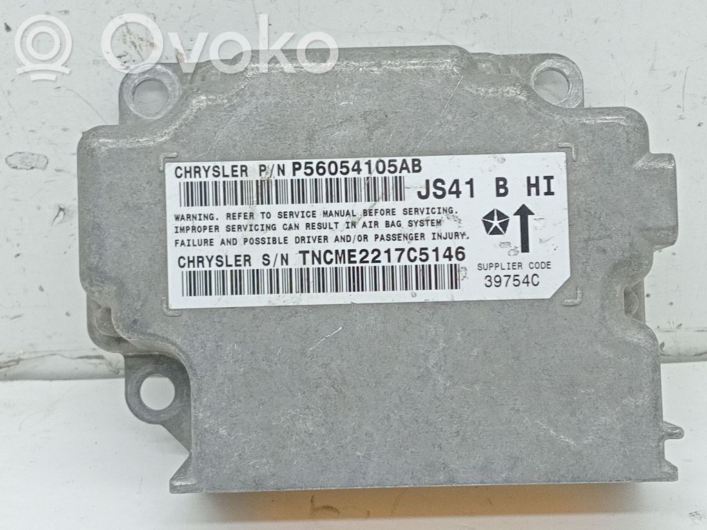 Chrysler Sebring (JS) Airbag control unit/module 