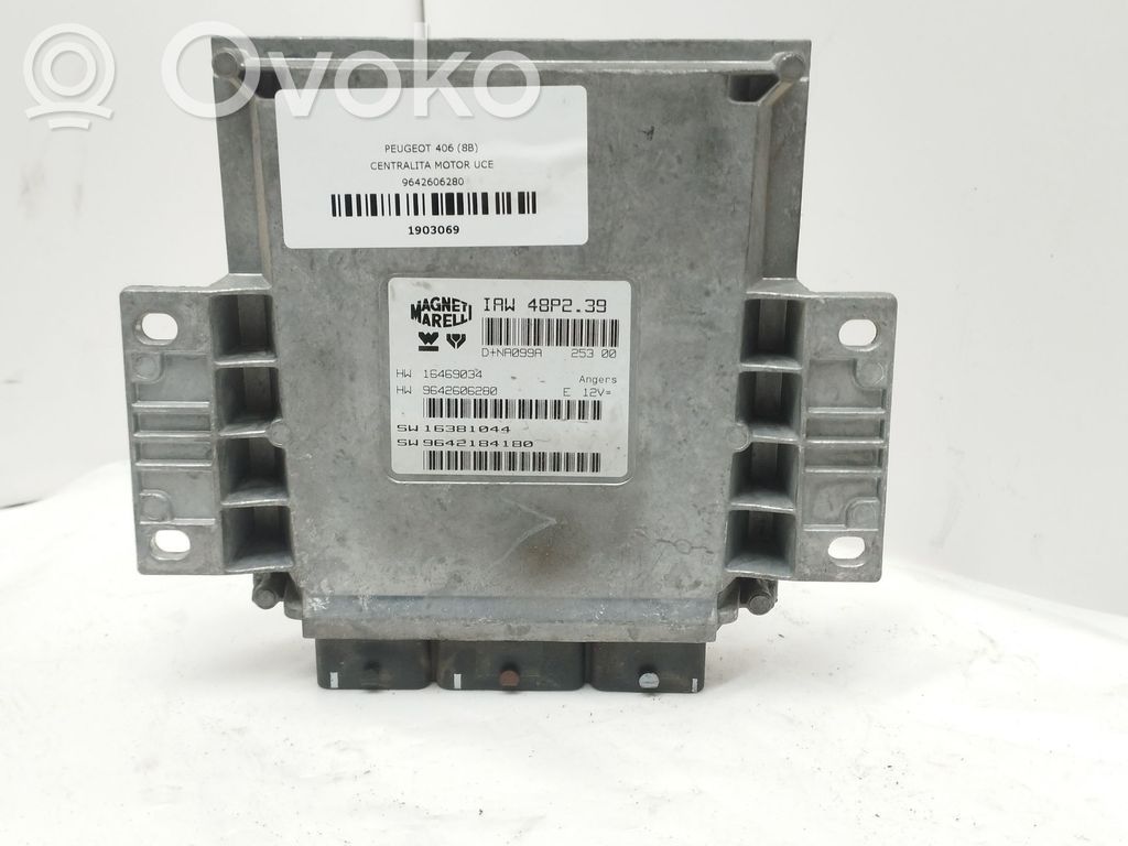 Sterownik / Moduł ECU   9642606280,SW16381044,SW9642184180