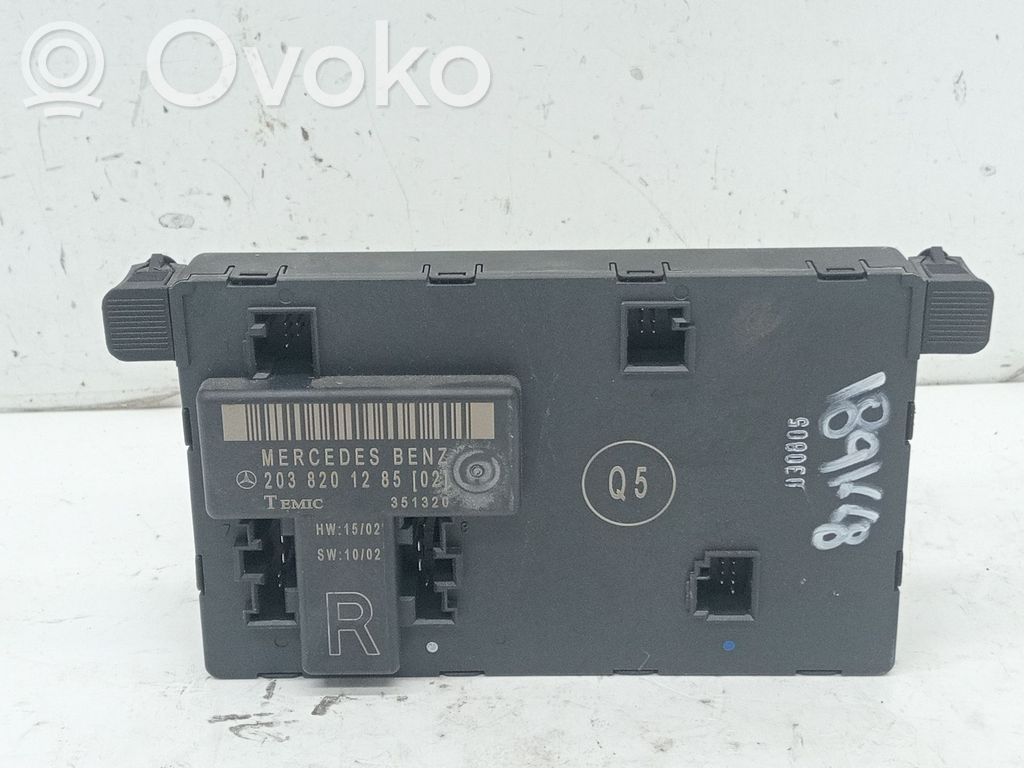 Mercedes-Benz C W203 Alte unități/module de control 