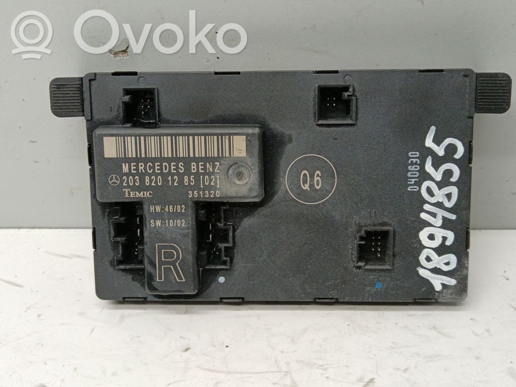 Mercedes-Benz C W203 Alte unități/module de control 