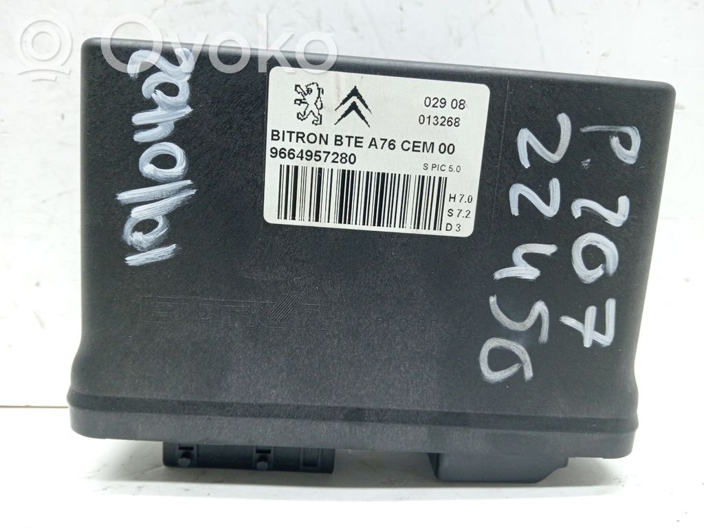 Peugeot 207 Muut ohjainlaitteet/moduulit 