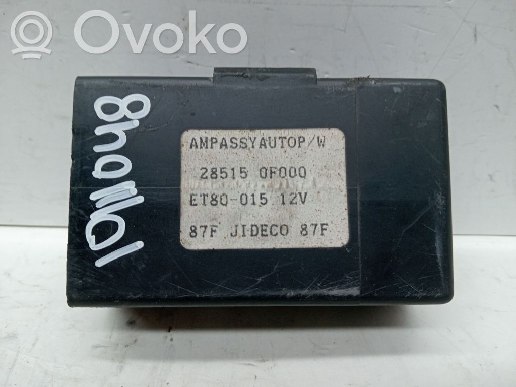 Altre centraline/moduli   285150F000,ET8001512V