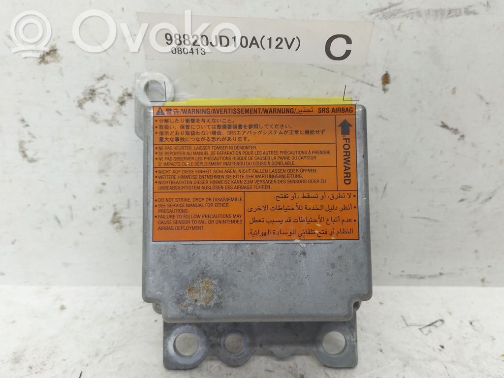 Nissan Qashqai+2 Unitate/modul de comandă airbaguri 