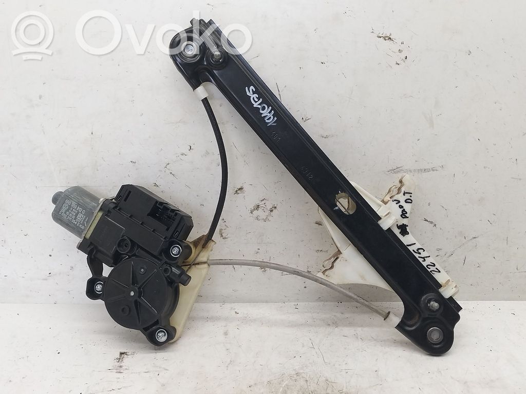 Volkswagen Polo V 6R Macara geam ușă spate cu motor 