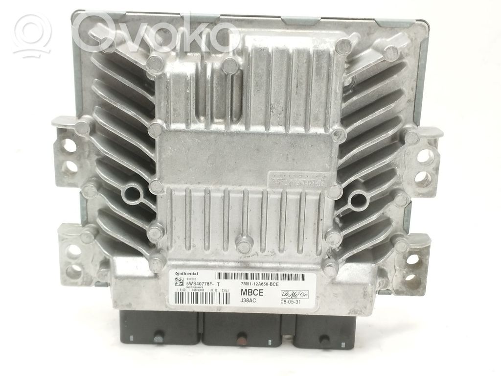 Motorsteuergerät/-modul   7M5112A650BCE,5WS40778F