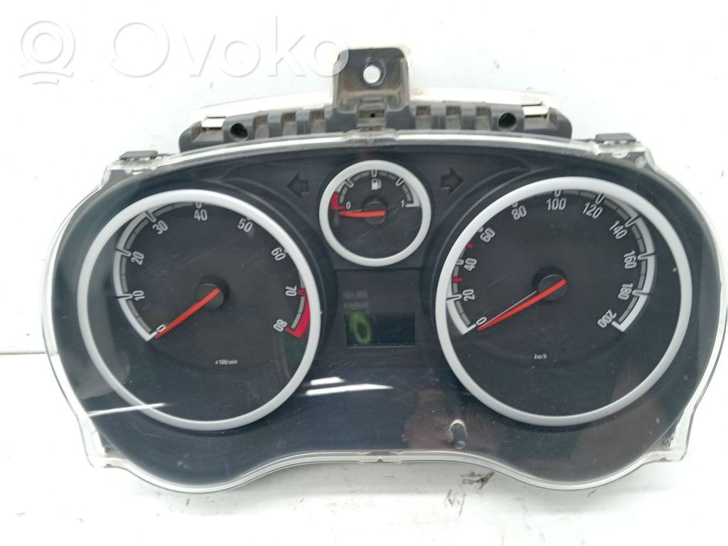 Opel Corsa C Compteur de vitesse tableau de bord