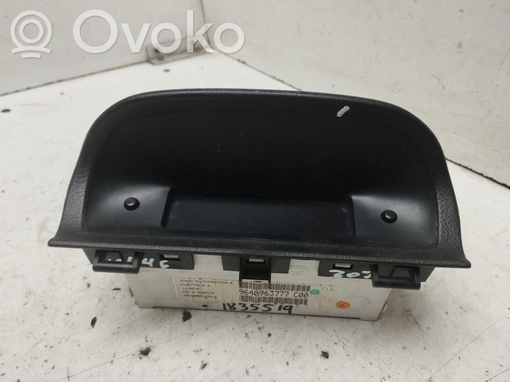 Peugeot 307 Pantalla del monitor frontal 