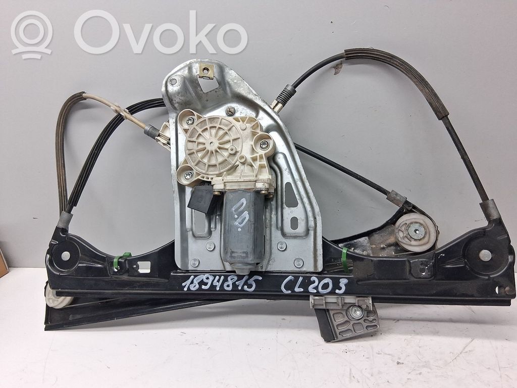 Mercedes-Benz CLK AMG A208 C208 Elektriskais loga pacelšanas mehānisms bez motoriņa 