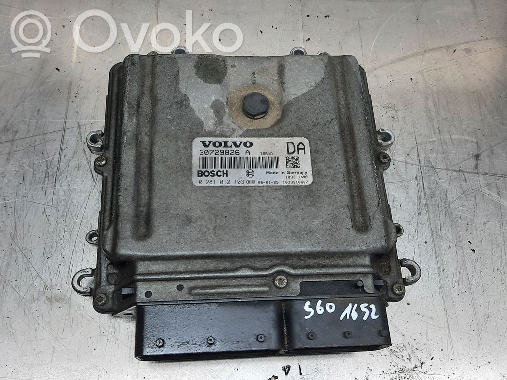 Unidad de control/módulo ECU del motor