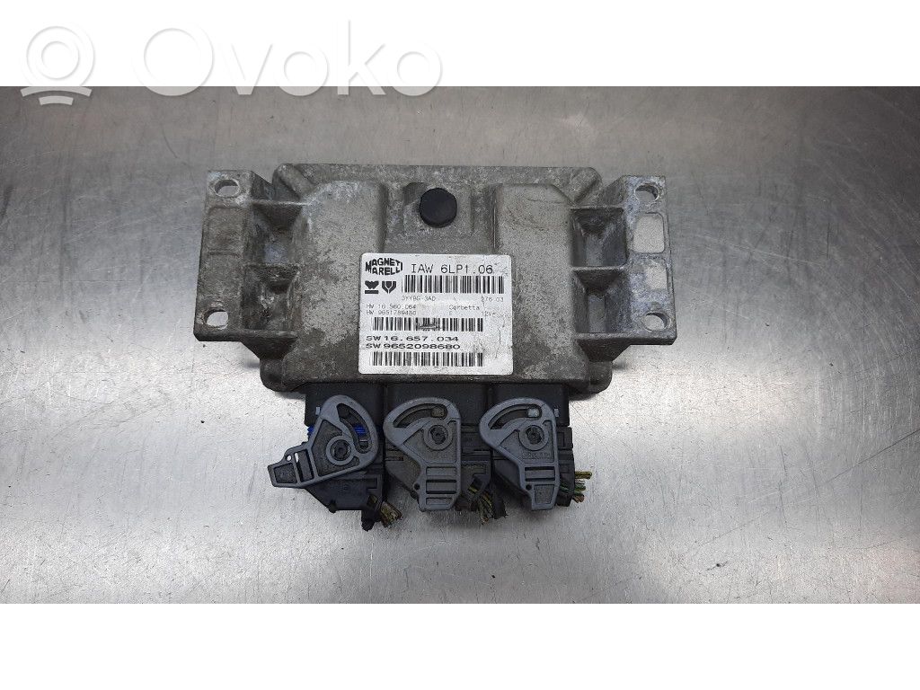 Engine control unit/module ECU   9652098680,9652098680