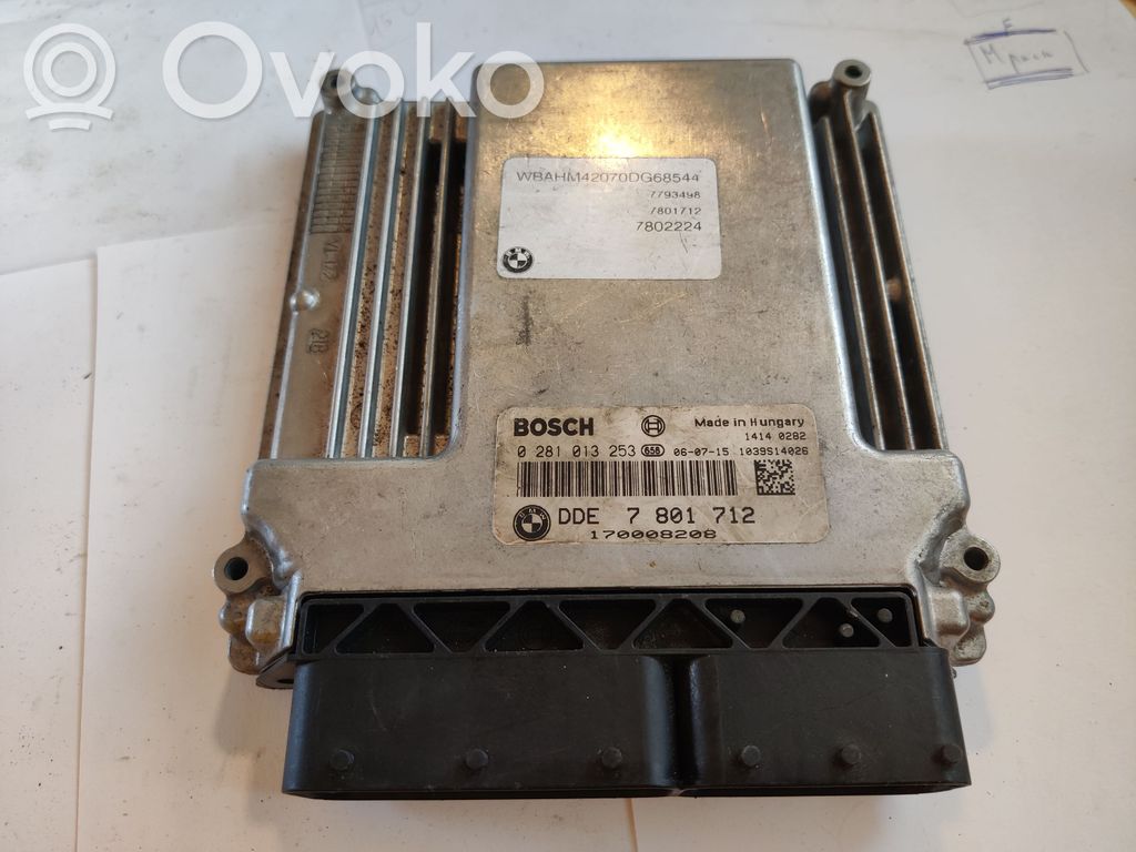 BMW 5 E60 E61 Calculateur moteur ECU 