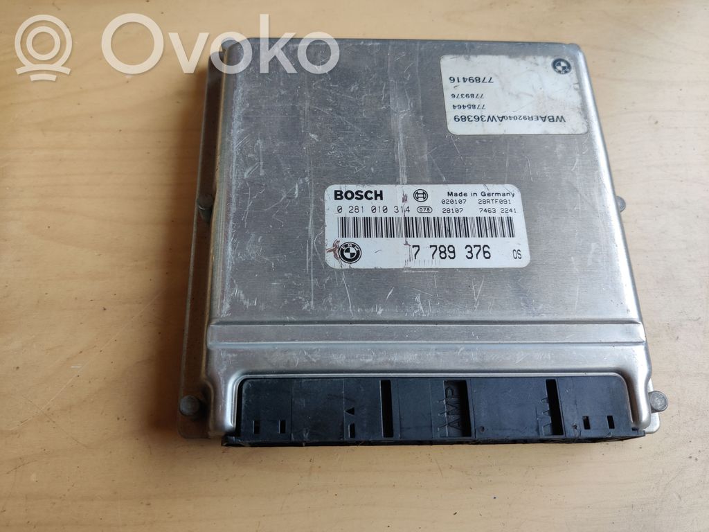 BMW 3 E46 Engine control unit/module 