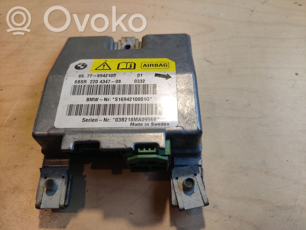 Airbag control unit/module   65776942100