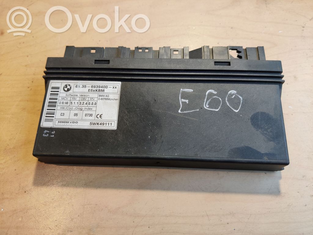 BMW 5 E60 E61 Mukavuusmoduuli 