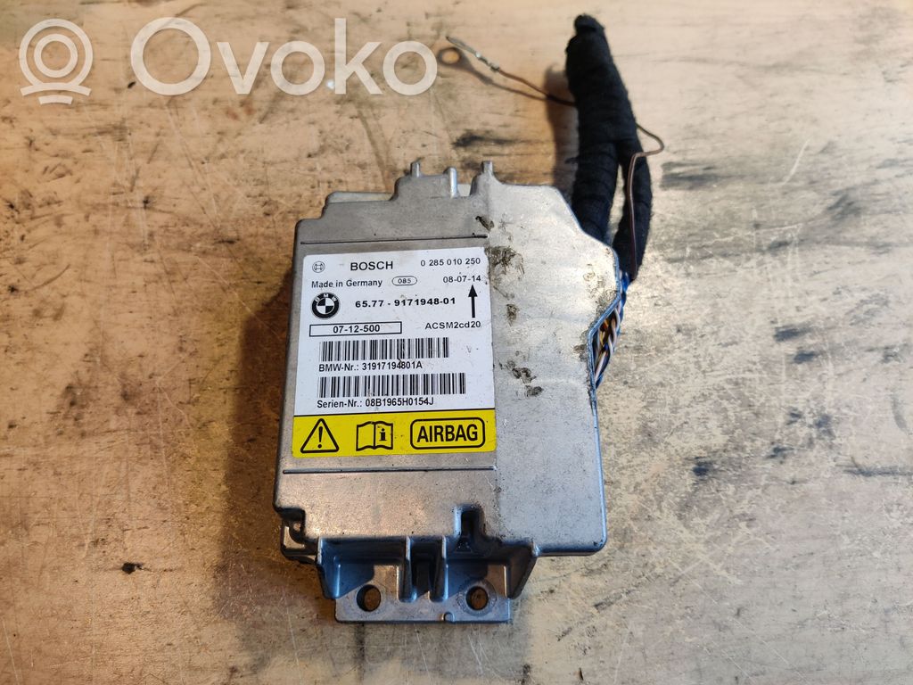 BMW X5 E70 Airbag control unit/module 