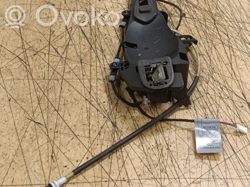 BMW X5 E70 Manecilla/asa externa de la puerta trasera 