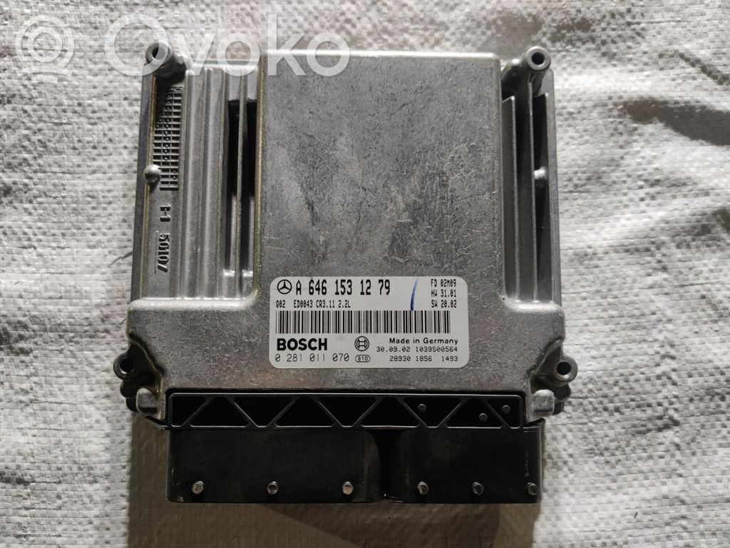 Mercedes-Benz E W211 Engine control unit/module 