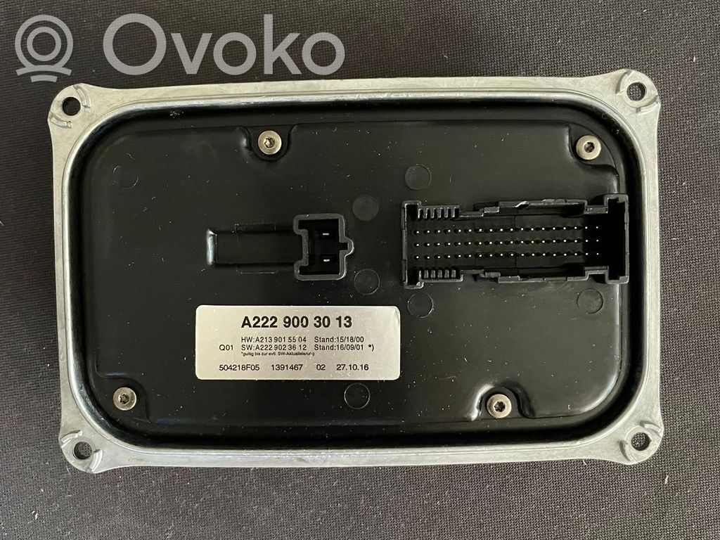 Mercedes-Benz S W222 Moduł sterujący statecznikiem LED 