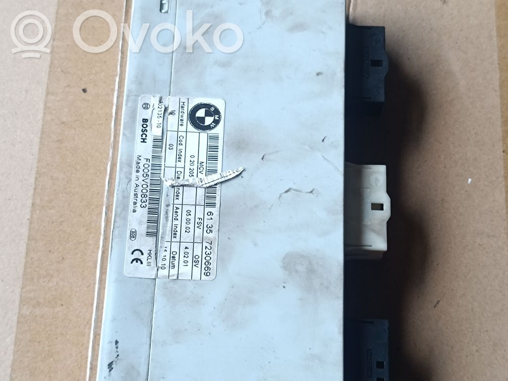 BMW X5 E70 Tailgate/trunk control unit/module 