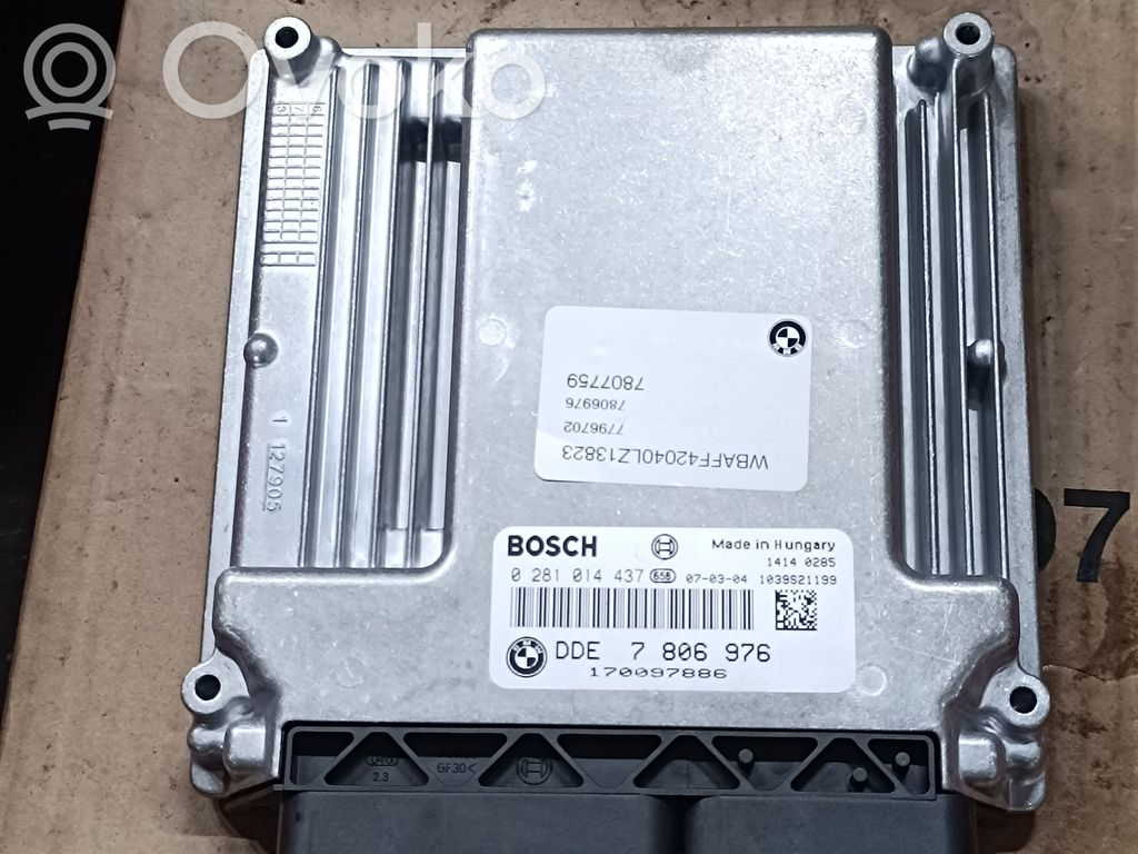 BMW X5 E70 Engine control unit/module ECU 