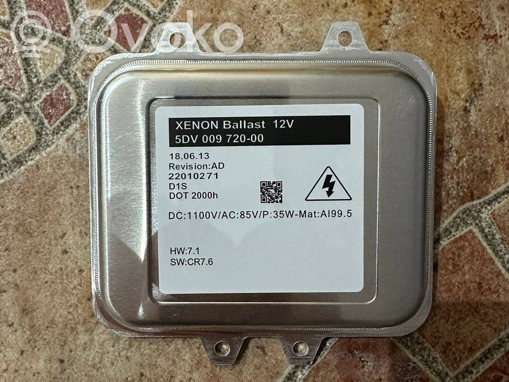 Opel Insignia A Headlight ballast module Xenon 