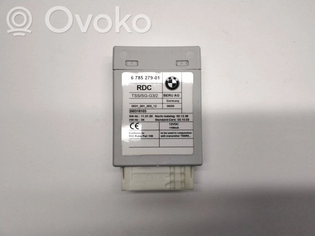 BMW X5 E70 Tire pressure control unit 