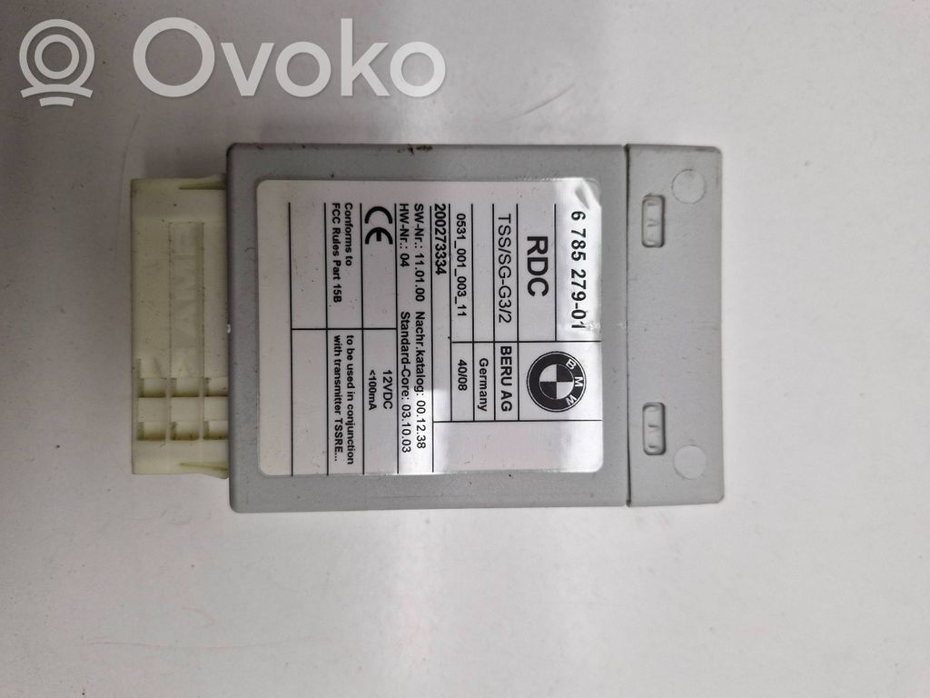 BMW X5 E70 Tire pressure control unit 