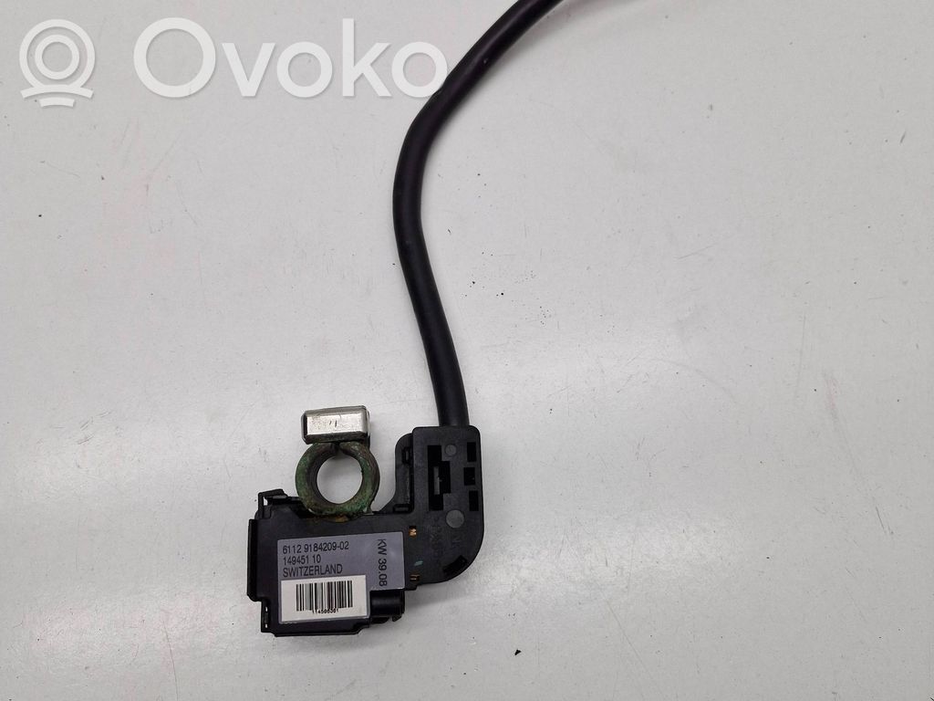 BMW X5 E70 Negative earth cable (battery) 