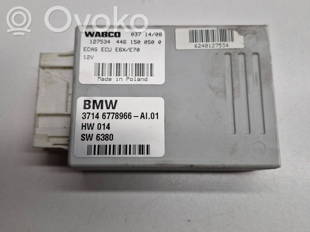 BMW X5 E70 Air suspension control unit module (rear) 