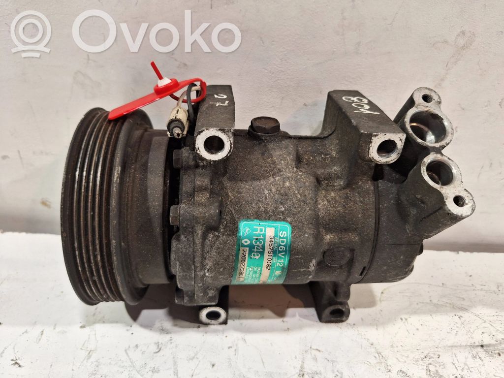 Renault Clio II Air conditioning (A/C) compressor (pump) 