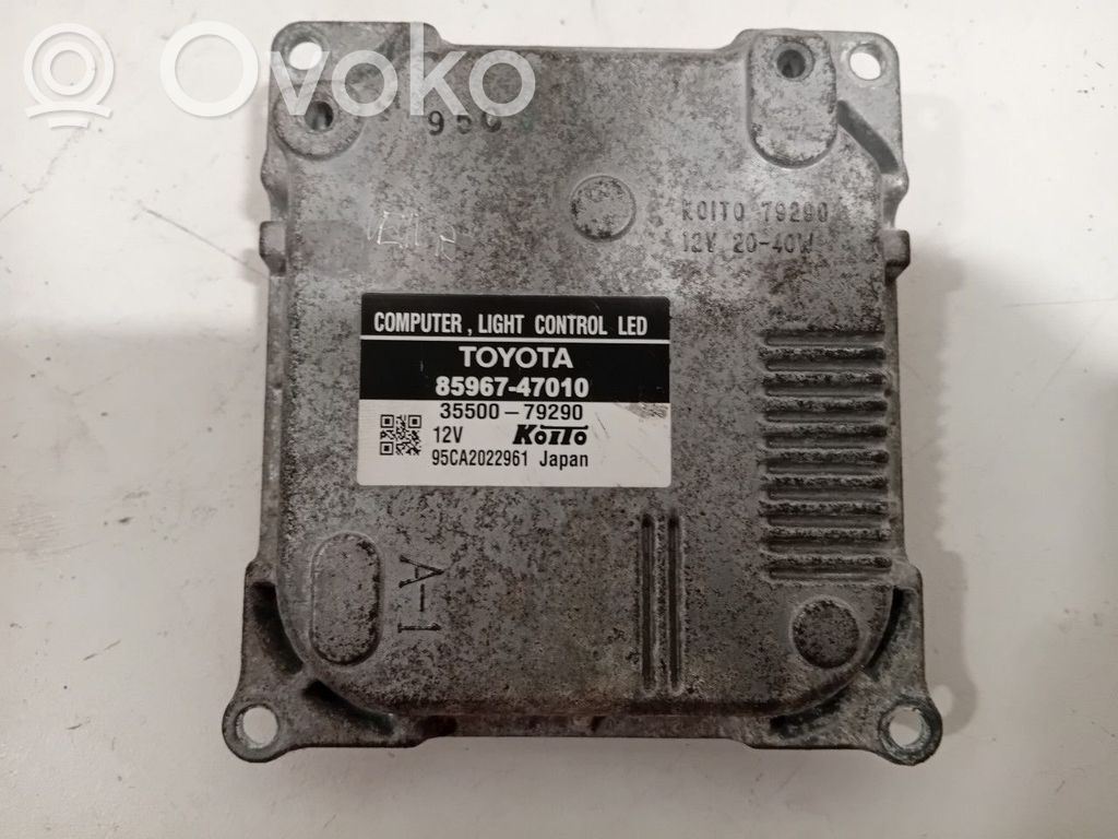 Toyota Prius (XW30) Sterownik / Moduł komfortu 