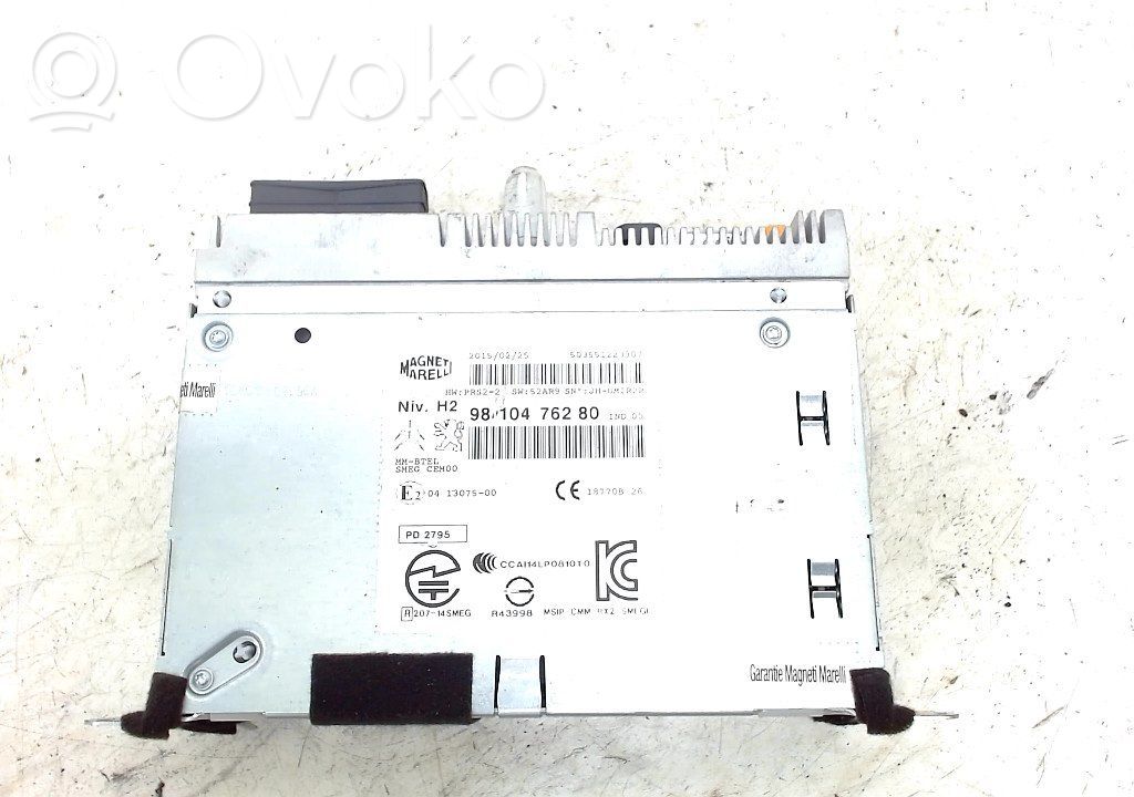 Citroen C4 Cactus GPS navigation control unit/module 