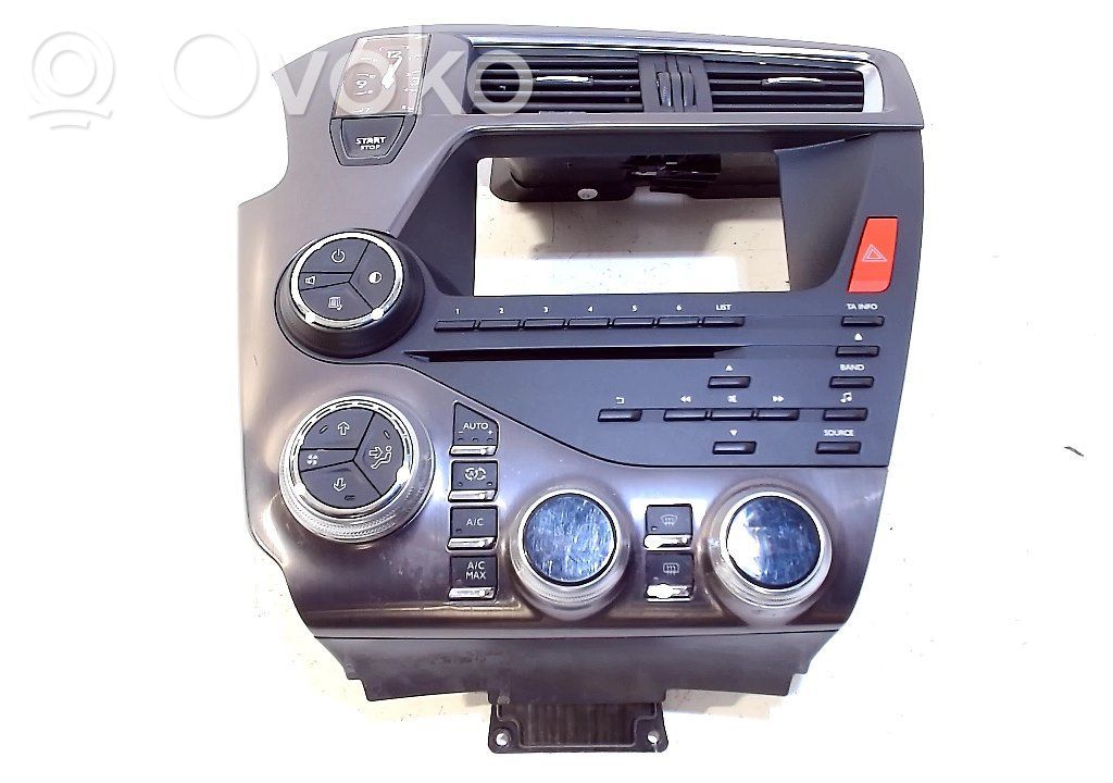 Citroen DS5 Climate control unit 