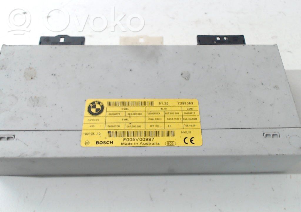 BMW 5 GT F07 Inne wyposażenie elektryczne 