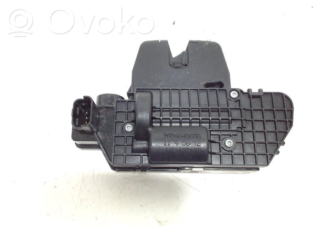 Peugeot 208 I Tailgate/trunk/boot lock/catch/latch 