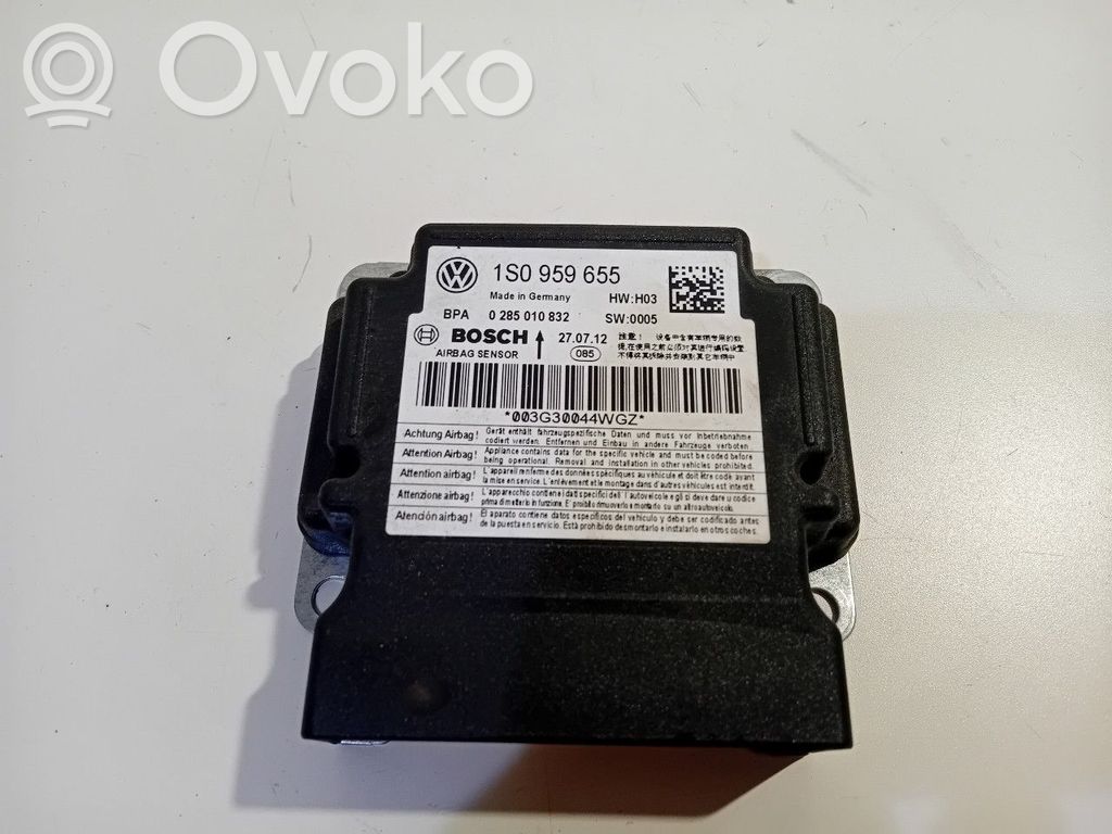 Seat Mii Airbag control unit/module 