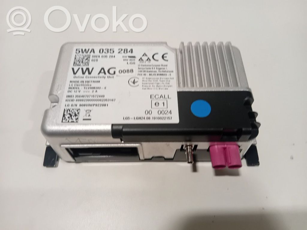 Unidad de control/módulo del motor   5WA035284