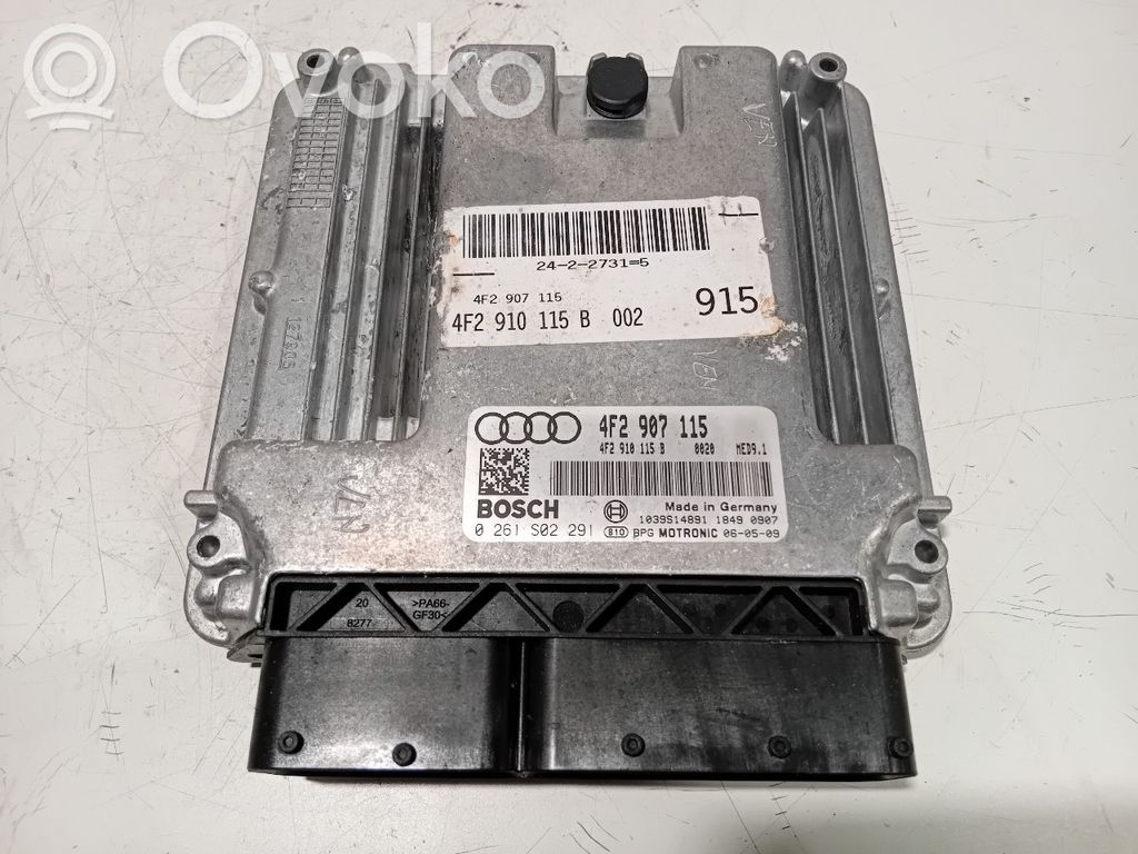 Audi A6 S6 C6 4F Unidad de control/módulo del motor 