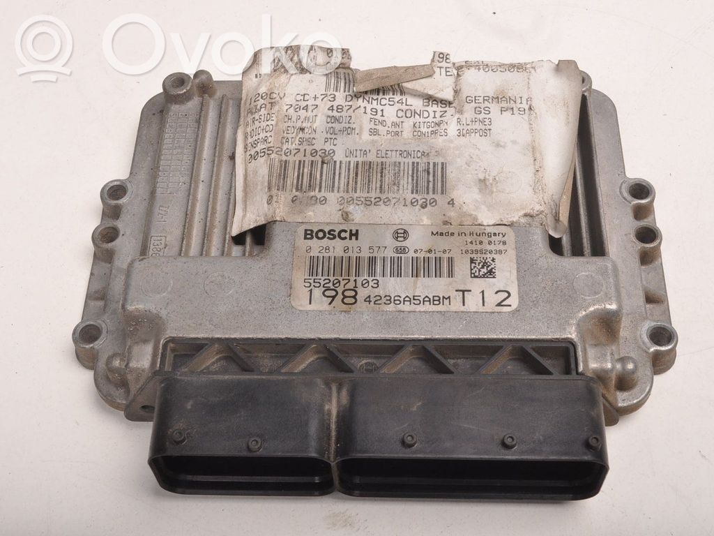 Fiat Bravo Engine control unit/module ECU 