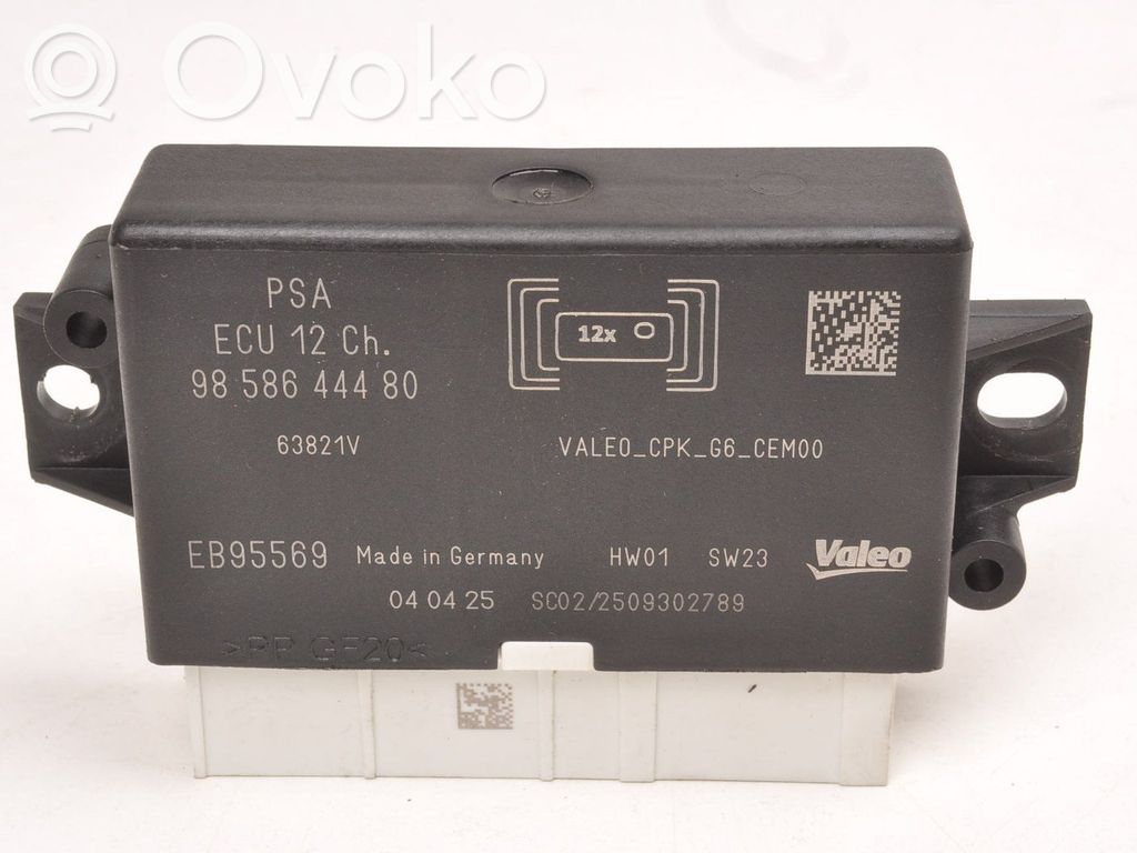 Opel Mokka B Parking PDC control unit/module 