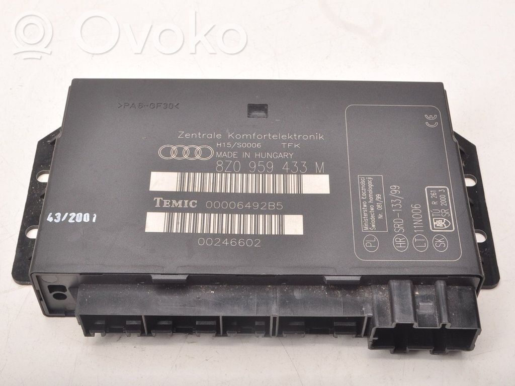 Audi A2 Komforto modulis 