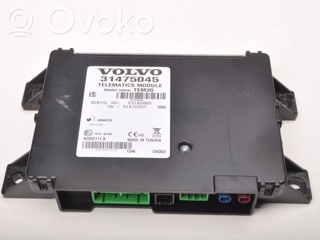 Volvo XC90 Other control units/modules 