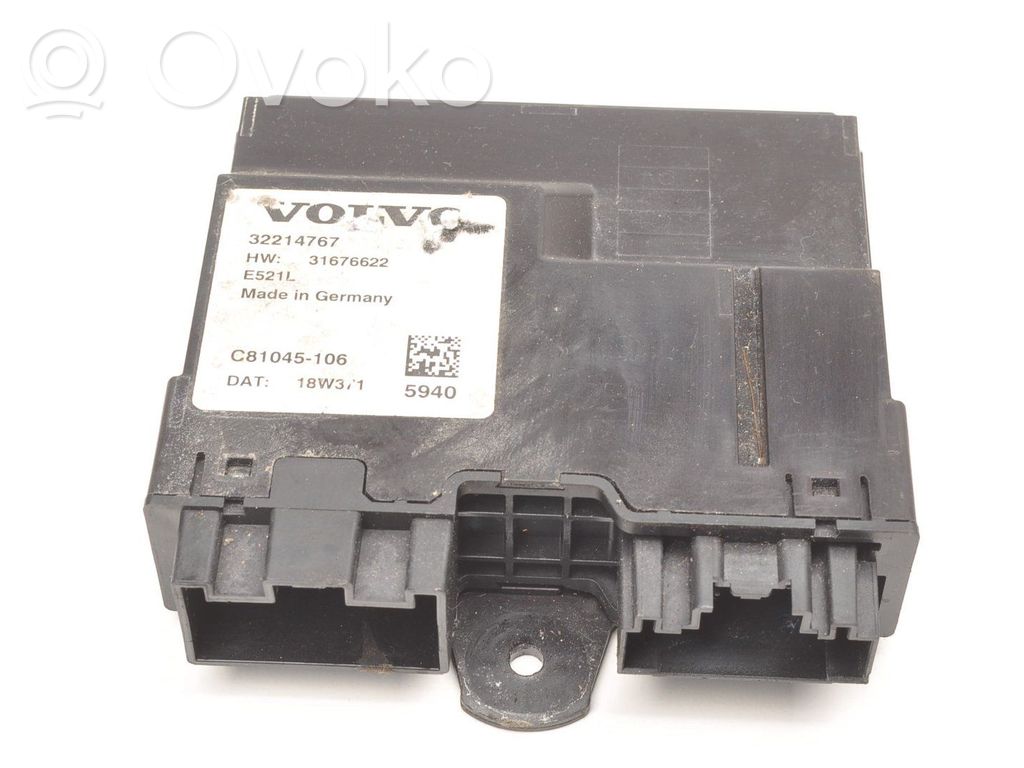 Volvo S90, V90 Tailgate/trunk control unit/module 