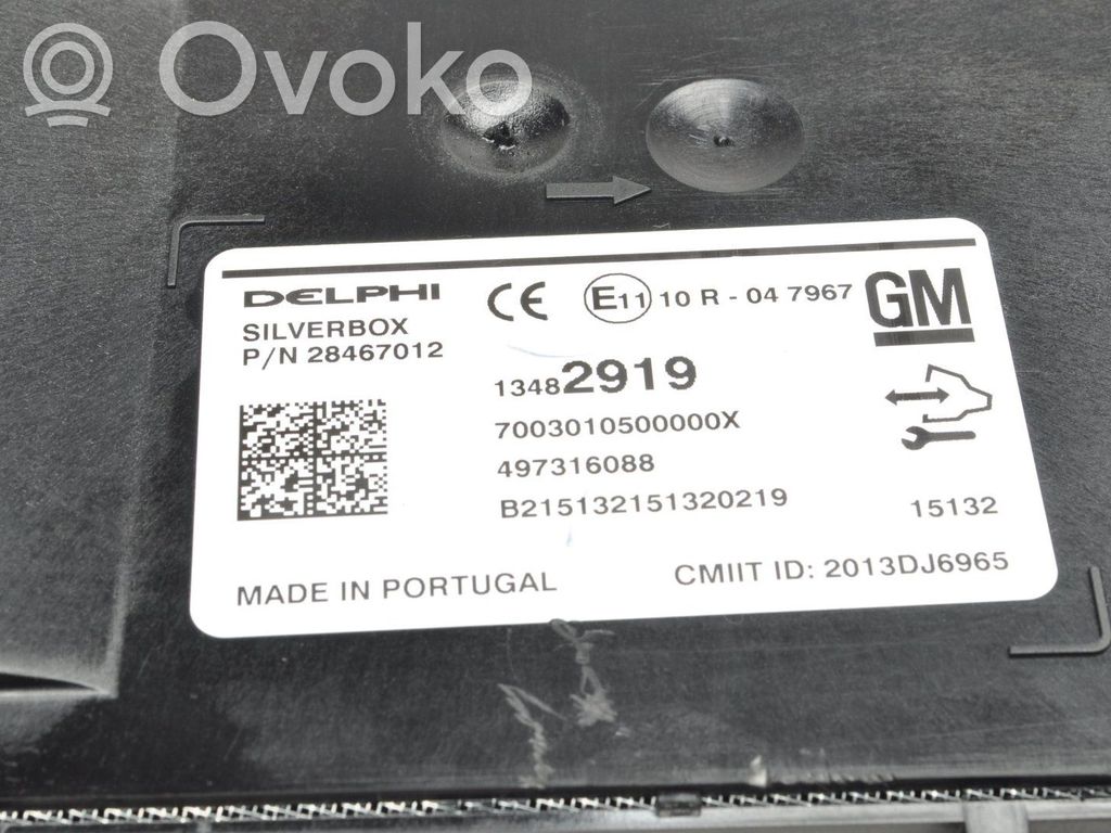 Opel Insignia A GPS navigation control unit/module 