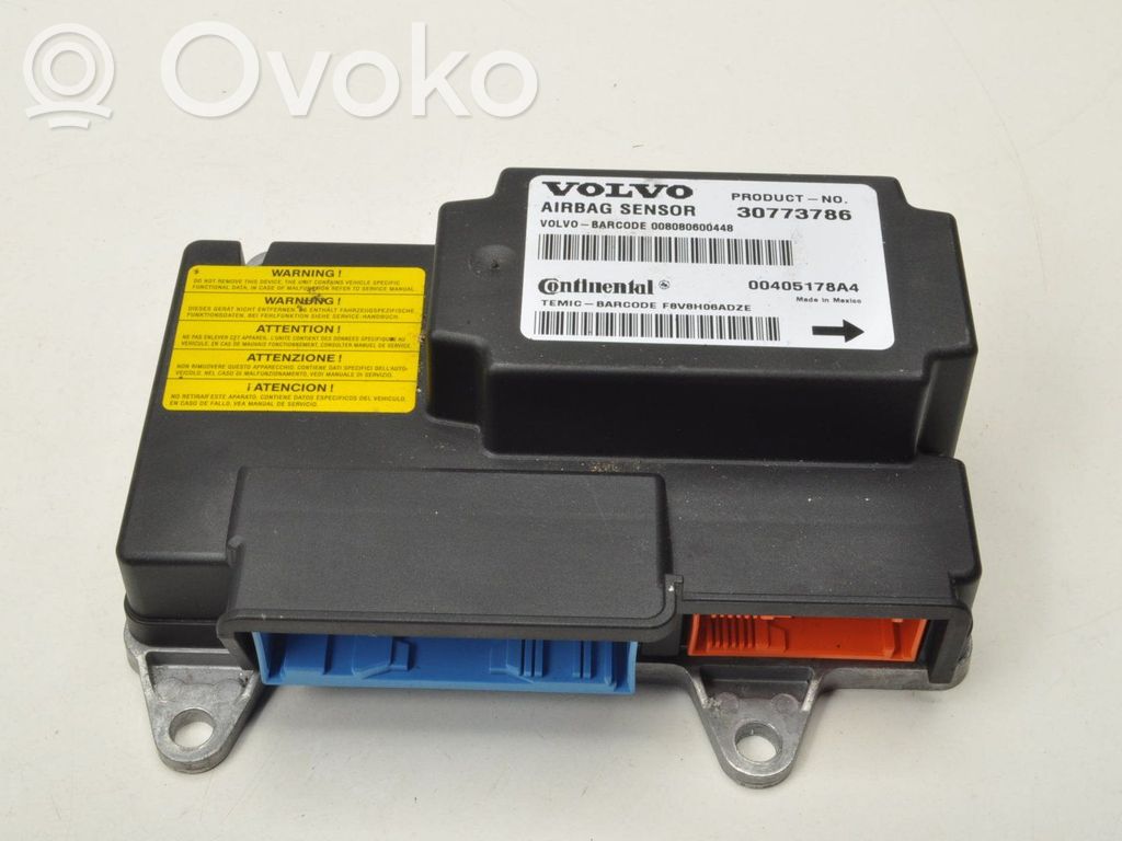 Volvo S40 Airbag control unit/module 