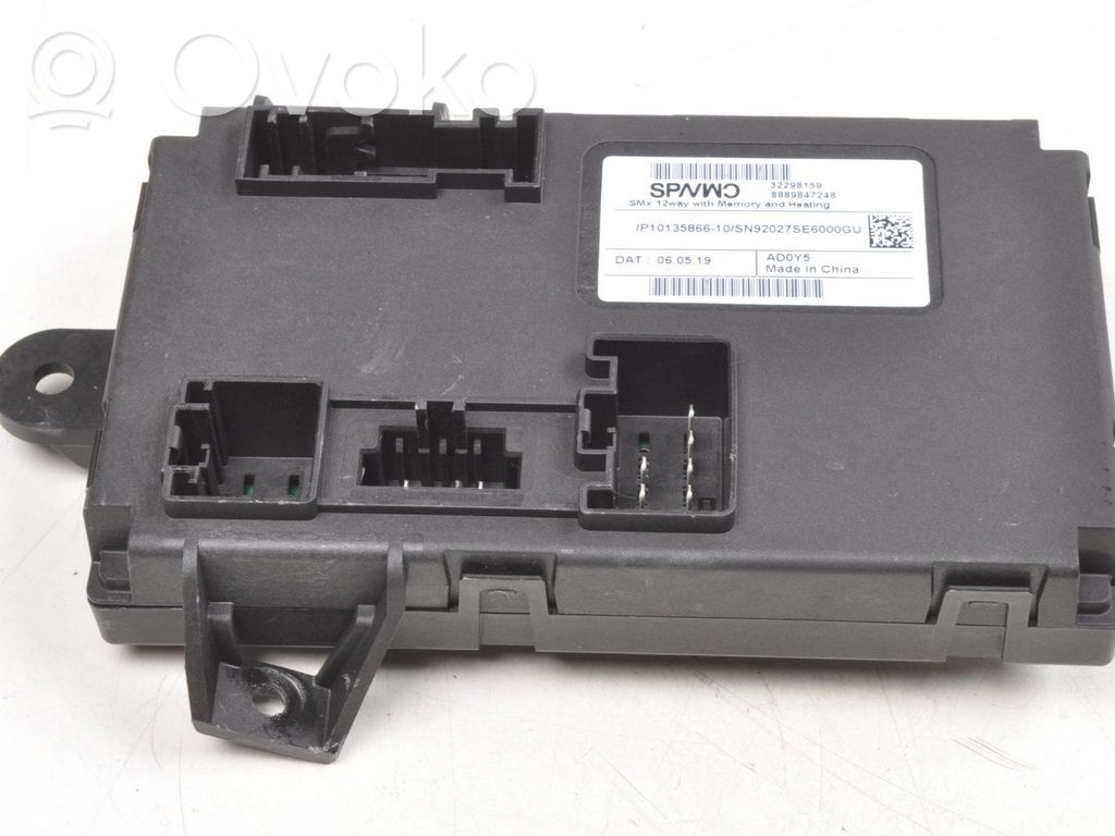 Volvo XC40 Seat control module 