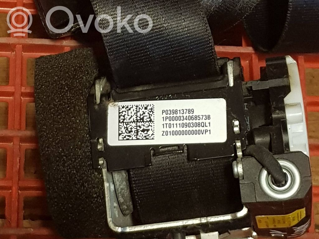 Volvo S60 Pas bezpieczeństwa fotela tylnego 