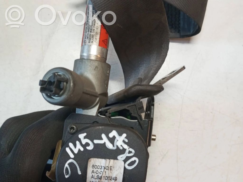 Volvo S80 Cinturón trasero 